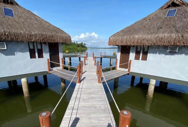 Bah400 - Hermosa isla con casa y bungalows en Bahía