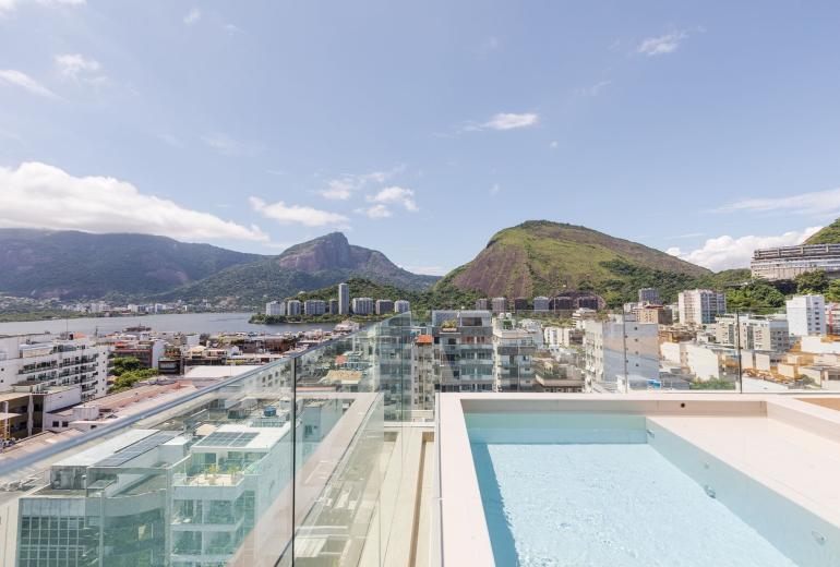 Rio022 - Superbe penthouse design avec piscine à Ipanema