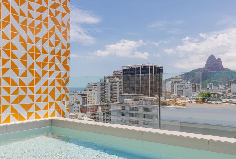 Rio022 - Penthouse con piscina en Ipanema