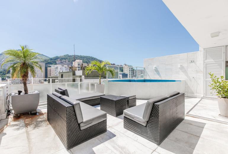 Rio037 - Cobertura com piscina e terraço em Ipanema