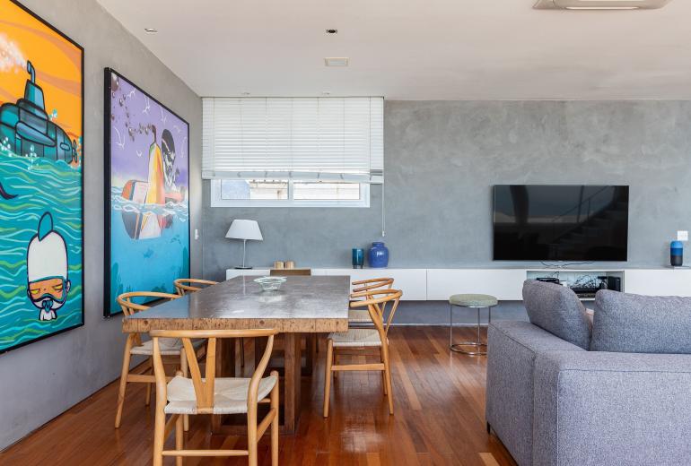 Rio116 - Penthouse de luxe avec vue sur la plage d'Ipanema