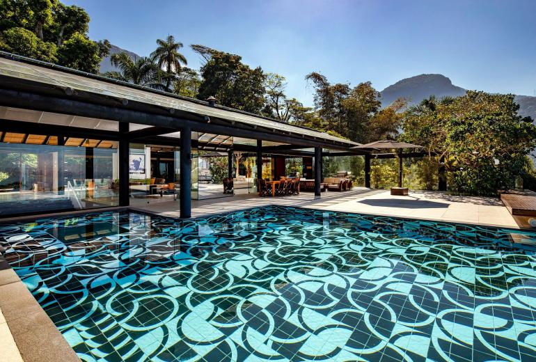Rio003 - Maison contemporaine avec piscine à São Conrado