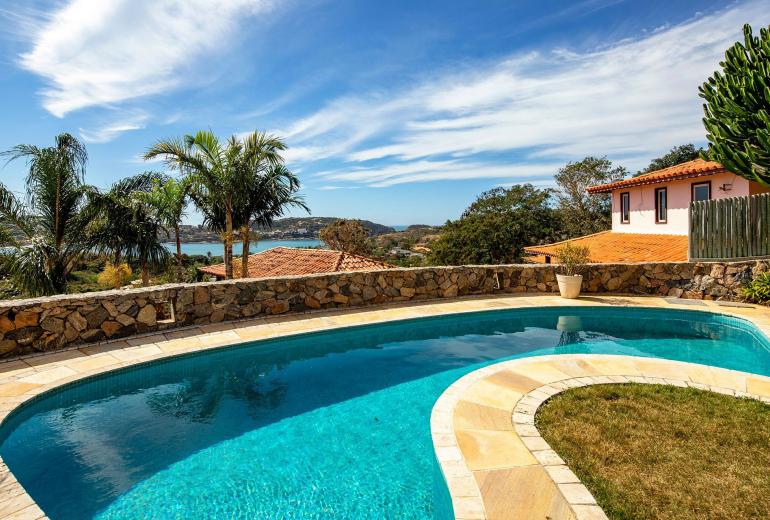 Buz025 - Maison de luxe avec 4 chambres et piscine à Búzios