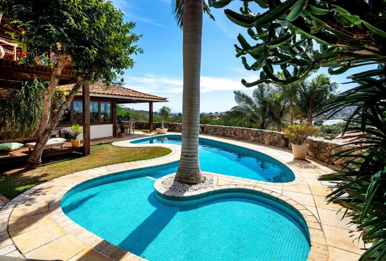 Buz025 - Villa de luxe avec 4 chambres et piscine à Búzios