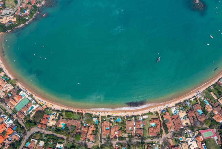 Buz029 - Prestigious house in front of the sea in Búzios