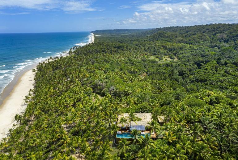 Bah153 - Villa de plage avec vue imprenable à Itacaré