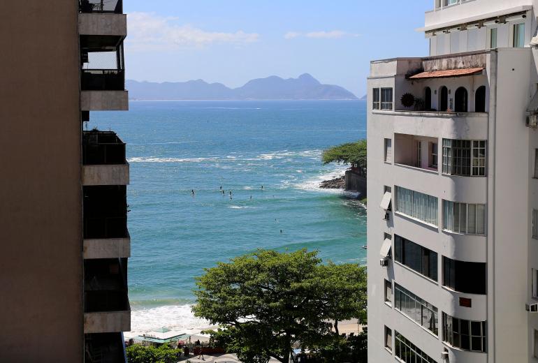 Rio197 - Hermoso penthouse con vista al mar en Copacabana