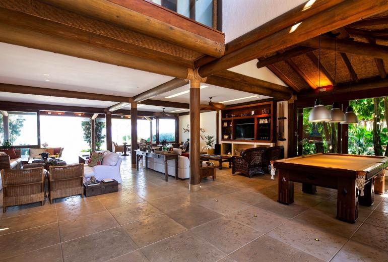 Ang027 - Casa de luxo em frente ao mar em Angra dos Reis