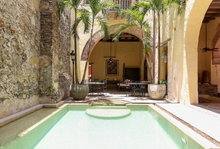 Car053 - Impresionante casa en Centro Histórico de Cartagena