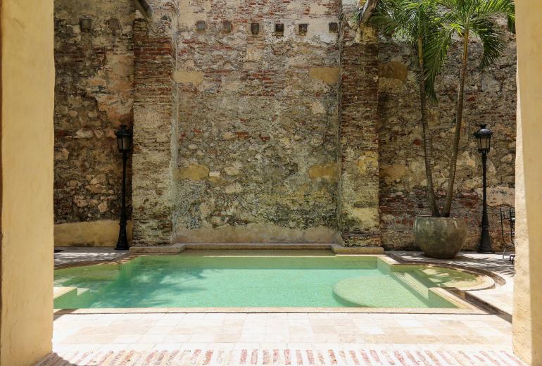 Car053 -Casa impressionante no Centro Histórico de Cartagena