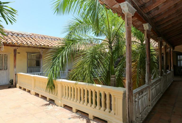 Car053 -Casa impressionante no Centro Histórico de Cartagena