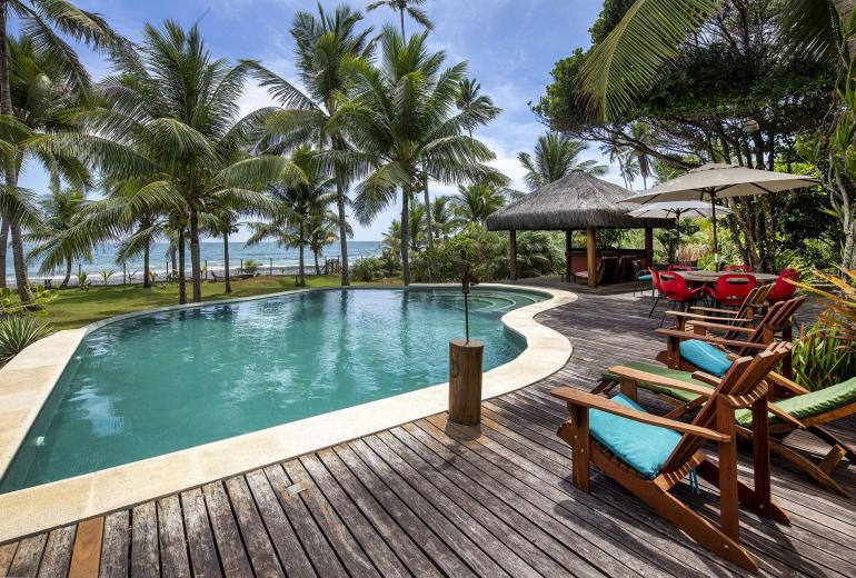 Bah300 - increíble villa frente al mar en Barra Grande