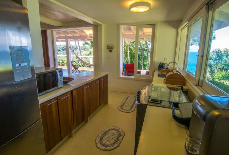 Bah150 - Beach house with amazing view in Itacaré