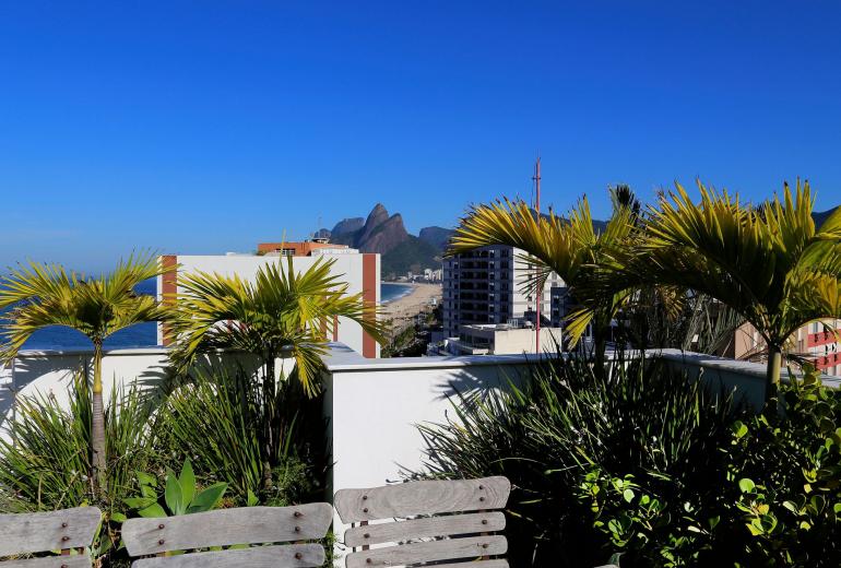 Rio028 - Cobertura de 6 quartos e vista do mar em Ipanema