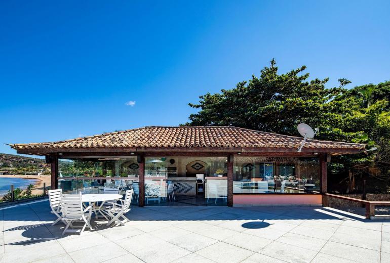 Buz039 - Casa frente al mar con piscina y cancha de tenis