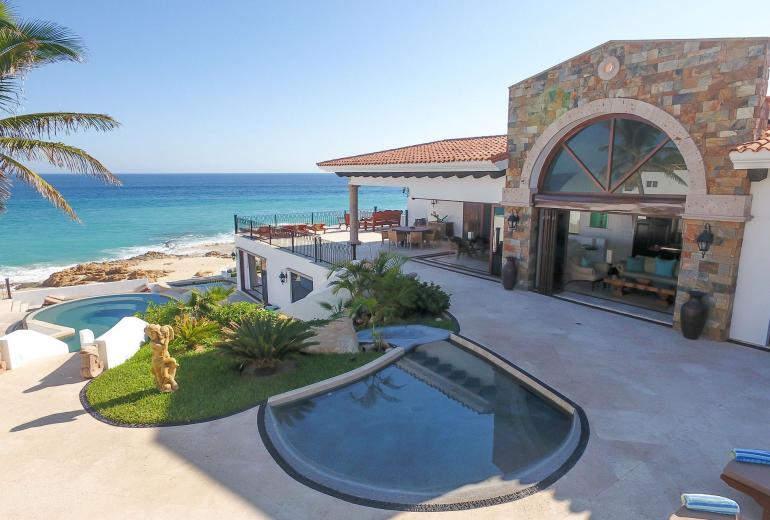 Cab004 - Luxuosa villa frente mar em Los Cabos