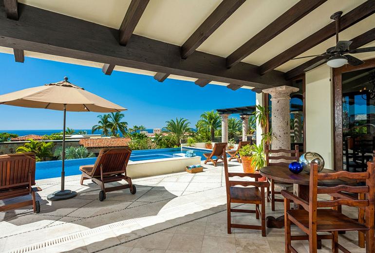 Cab005 - Hermosa villa con piscina infinita en Los Cabos