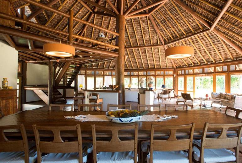 Bah234 - Villa paradisíaca em condomínio na Praia do Espelho