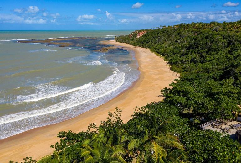 Bah234 - Villa paradisíaca em condomínio na Praia do Espelho