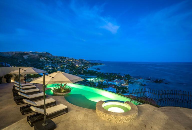 Cab008 - Lujosa villa con vista al mar en Los Cabos