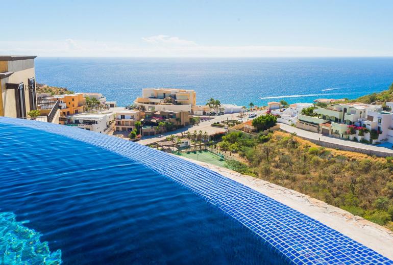 Cab015 - Linda villa com 6 quartos e piscina em Los Cabos