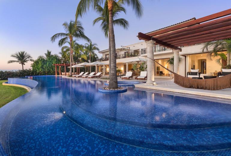 Ptm002 - Luxury house with large pool in Punta Mita