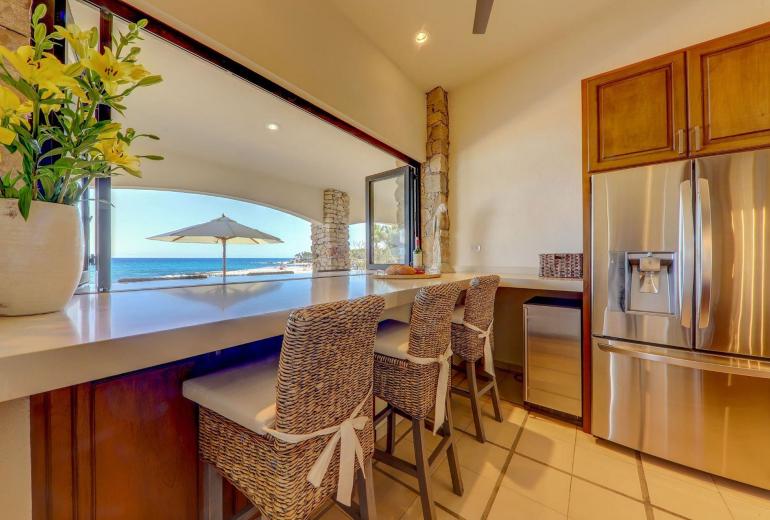 Cab026 - Villa de 5 cuartos con playa privada en Los Cabos