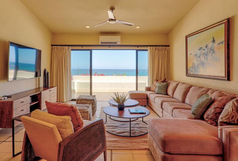 Cab026 - Villa de 5 cuartos con playa privada en Los Cabos
