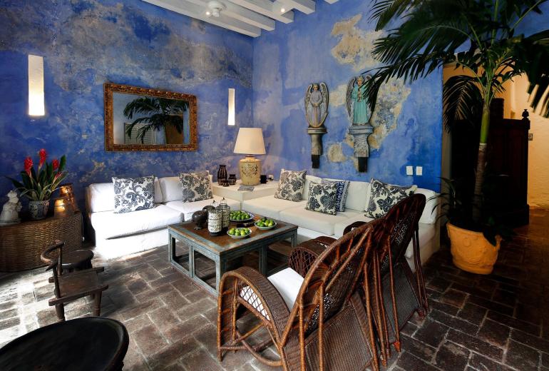 Car025 - Villa de 10 quartos com vista mar em Cartagena
