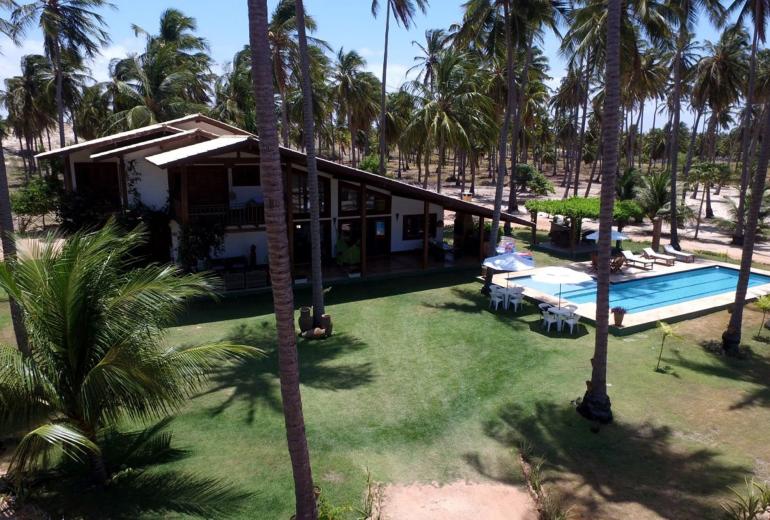 Cea023 - Casa de 4 habitaciones y piscina en Guajiru