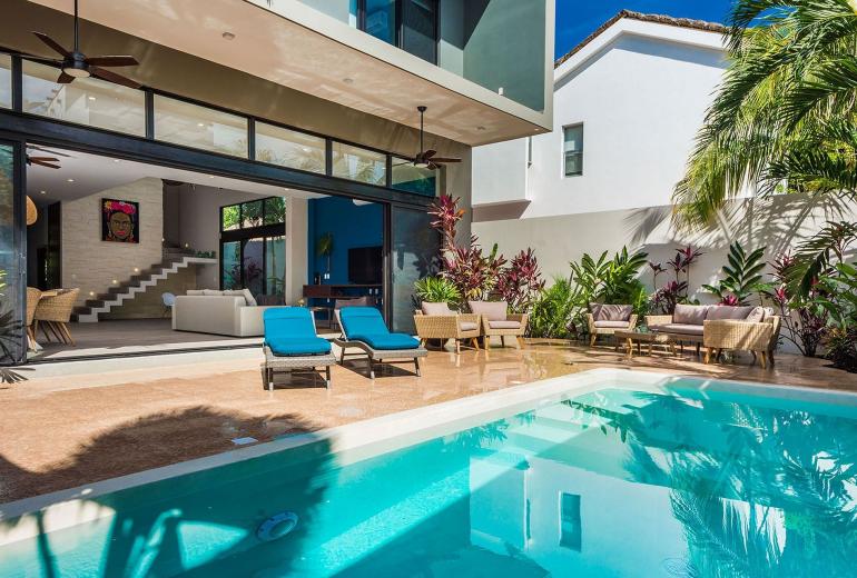 Tul013 - Beautiful triplex house with pool in Tulum