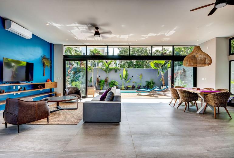 Tul013 - Beautiful triplex house with pool in Tulum