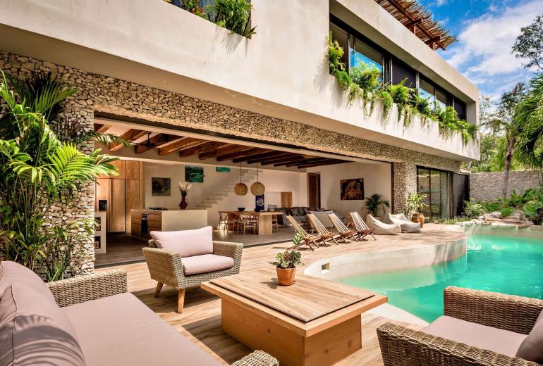 Tul030 - Superbe villa avec piscine à Tulum