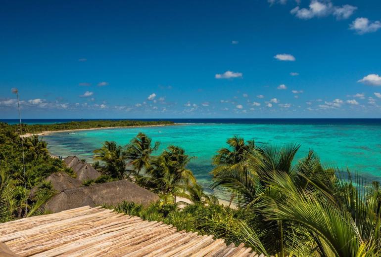 Tul031 - Villa avec vue sur la mer à Tulum