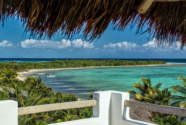 Tul033 - Casa con vista al mar en Tulum