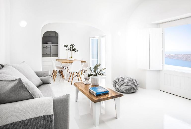 Cyc001 - Magnifique villa privée à Santorin
