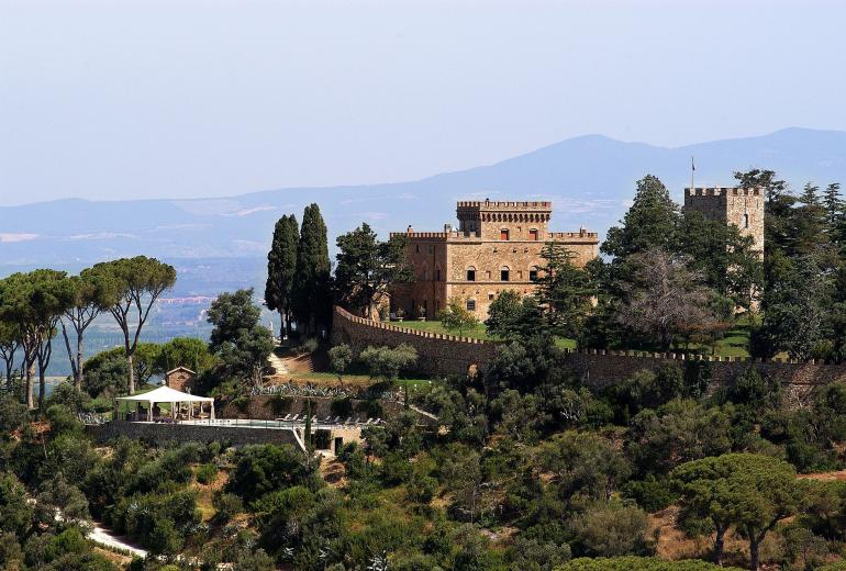 Tus001 - Château unique en Toscane