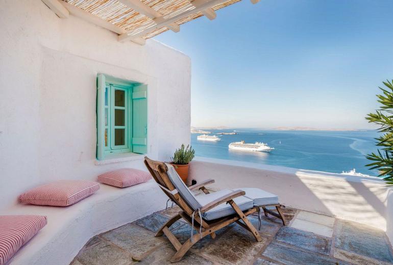 Cyc074 - Villa, authentic Greek architecture, Mykonos