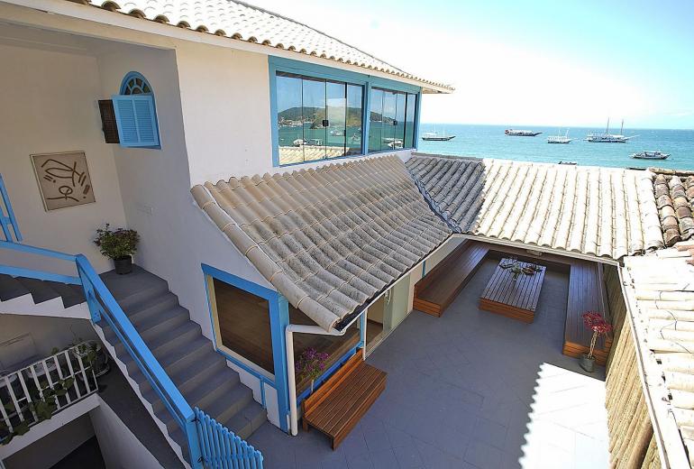Buz013 - Hermosa casa frente al mar en Búzios