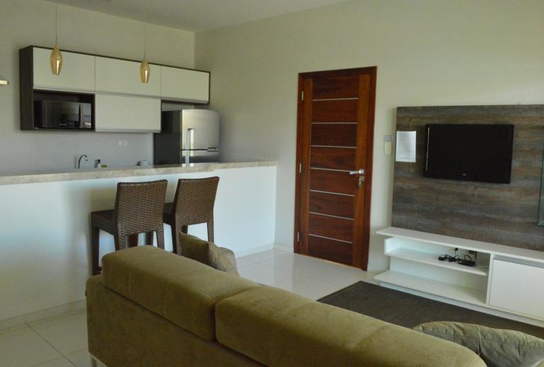 Cea057 - Hermoso apartamento de 3 cuartos en Canoa Quebrada