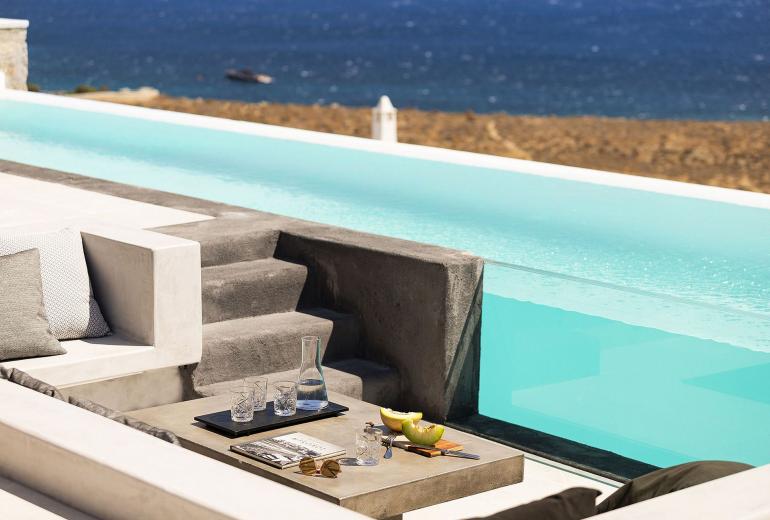 Cyc062 - Villa moderna por Glyfadi Cove, Mykonos