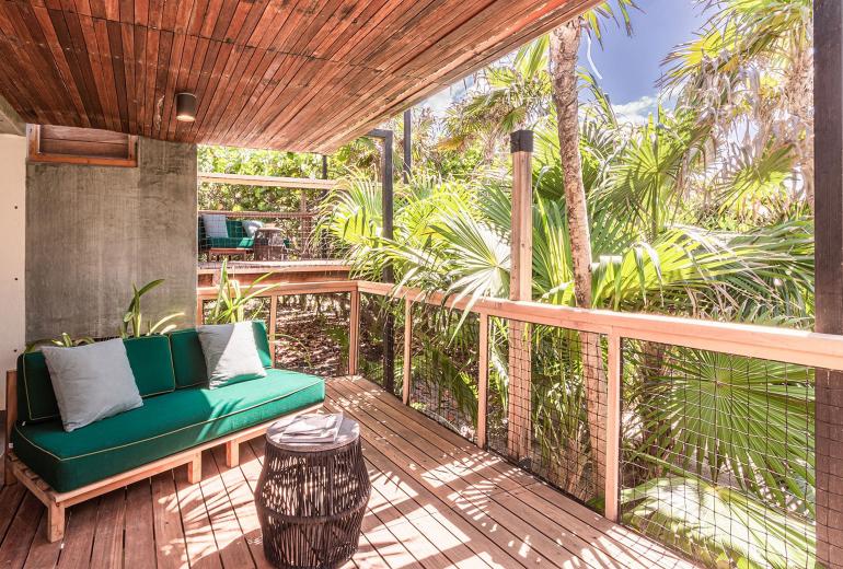 Tul010 - Fabulosa casa frente mar com vista 360 em Cancún