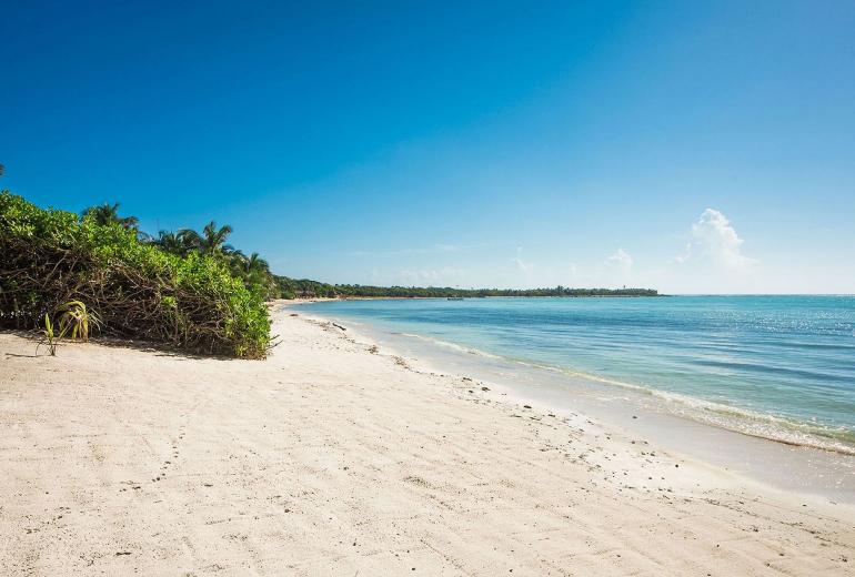 Tul034 - Magnífica casa na beira do mar em Tulum