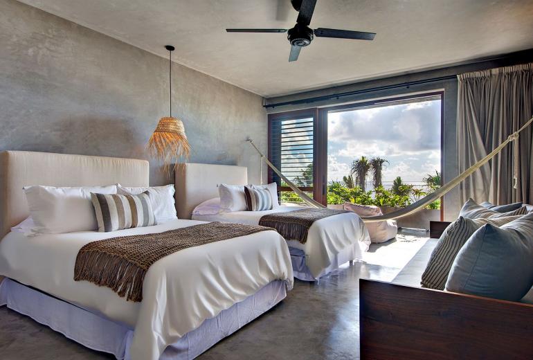 Tul035 - Luxurious house with pool and sea view in Tulum