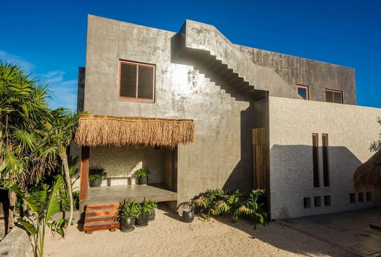 Tul035 - Luxurious house with pool and sea view in Tulum