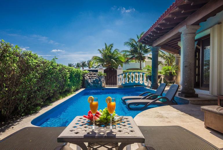 Pcr008 - Casa colonial à beira-mar em Playa del Carmen