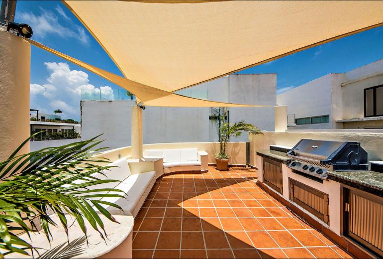 Pcr009 - Luxuosa casa triplex em Playa de Carmen