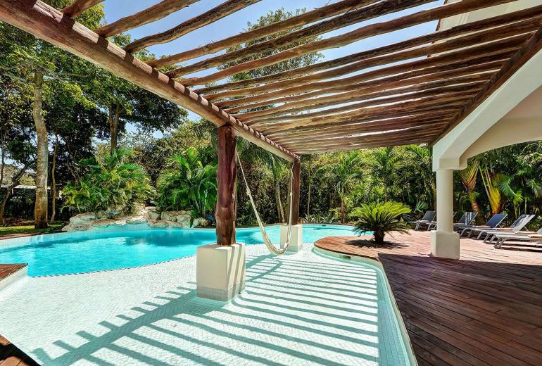Pcr010 - Spectacular tropical house with pool in Playa del Carmen