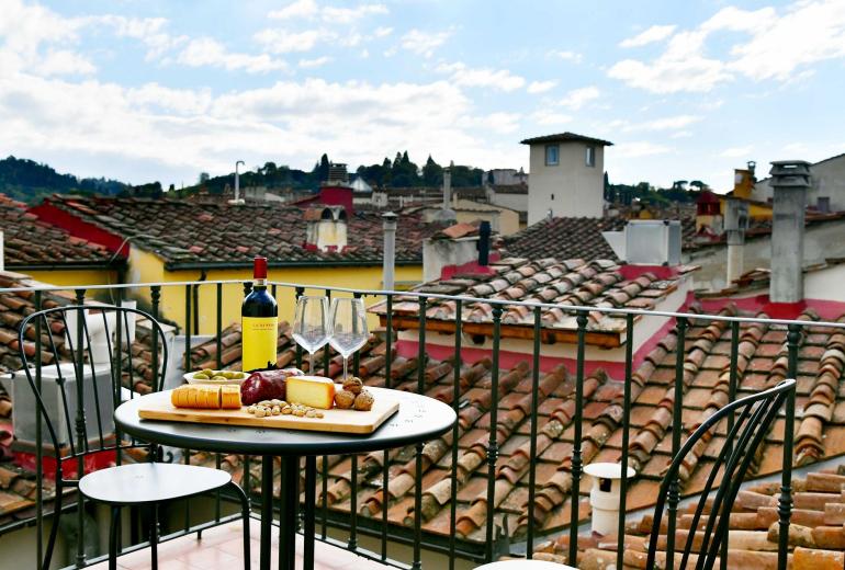 Tus014 - Apartamento com terraço no Centro de Florença