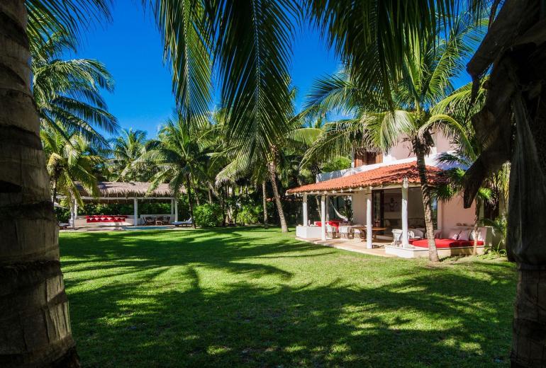 Pta005 - Superbe villa entre la plage et palmeraie en Xpu-Ha